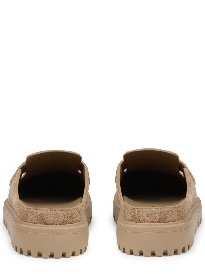 Dior Dior Boy Suede Calfskin Mules