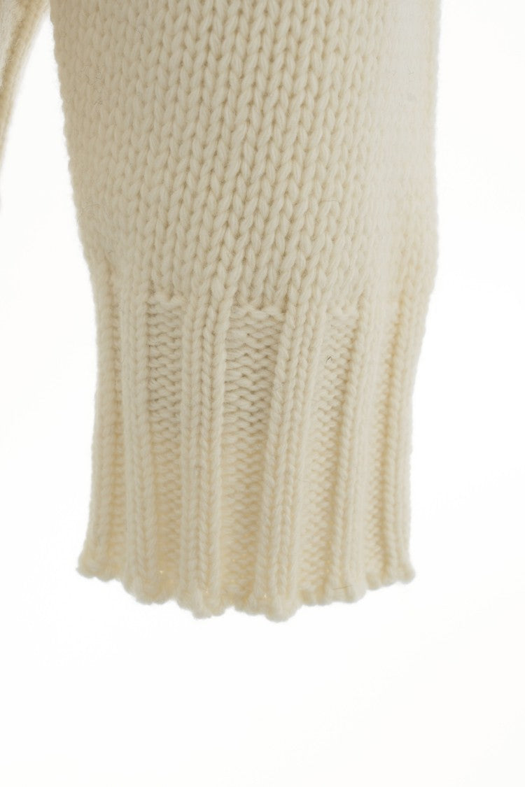 Grifoni Decorative Button Sweater