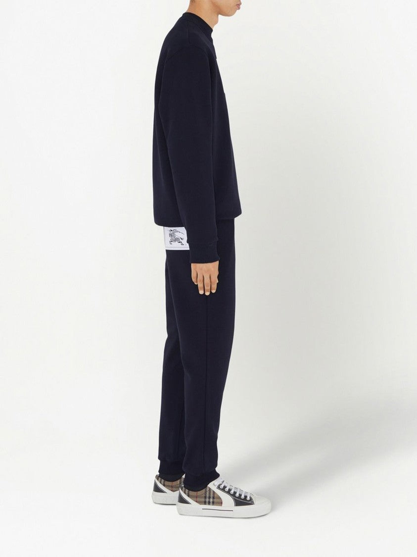 Burberry Relaxed Fit Cotton Trousers