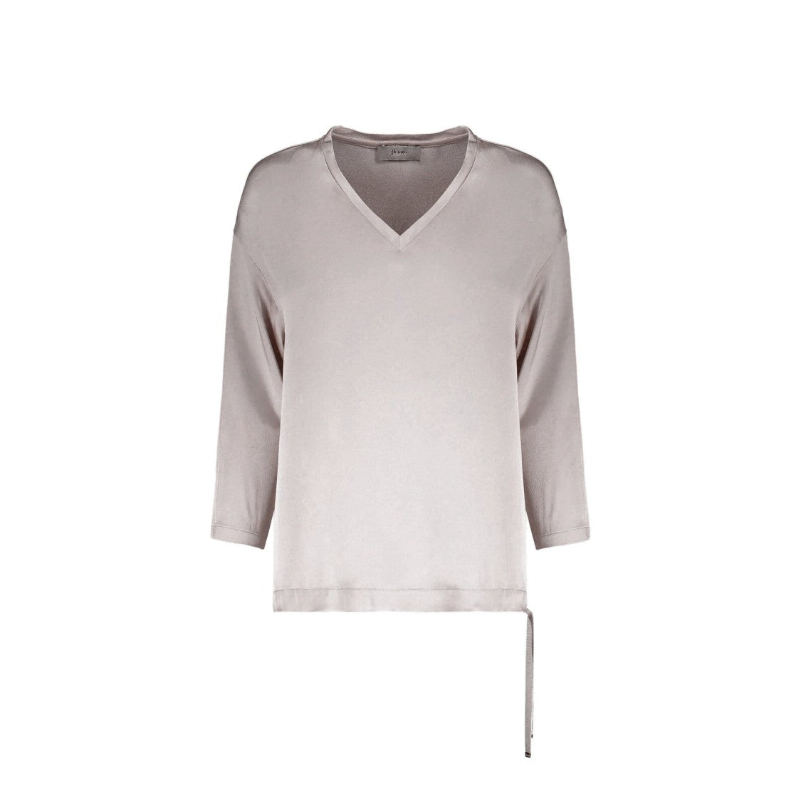 Herno Long-Sleeve V-Neck Top