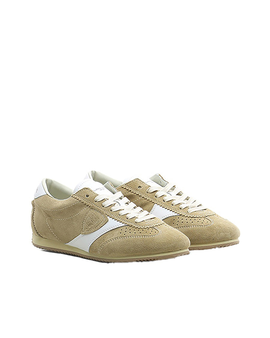 Philippe Model Suede Sneakers With Smooth Leather Accents
