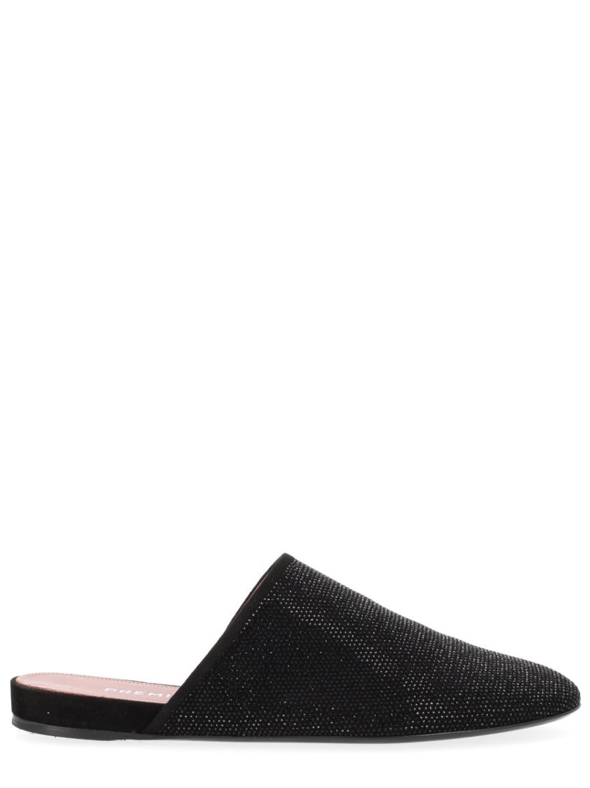 Premiata Pointed Toe Leather Glamour Slipper