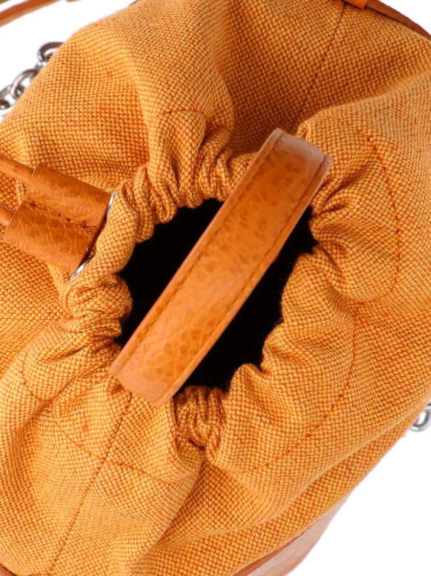 Maison Margiela Small '5Ac' Bucket Bag – Brown