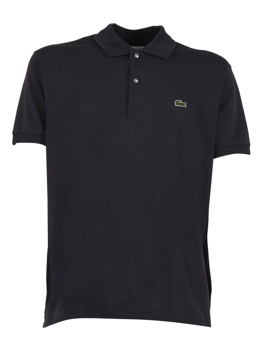 Lacoste Short Sleeve Textured Cotton Polo Shirt
