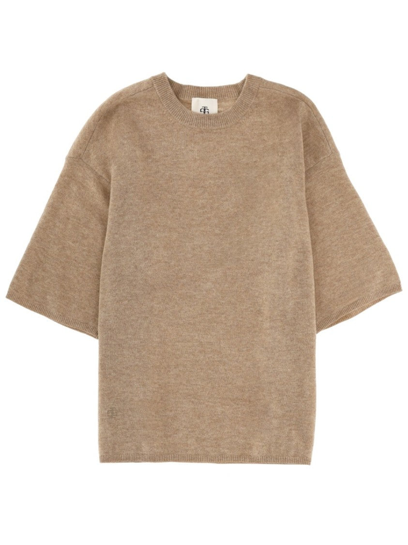 The Garment Oversized Como Wool-Cashmere Relaxed T-Shirt