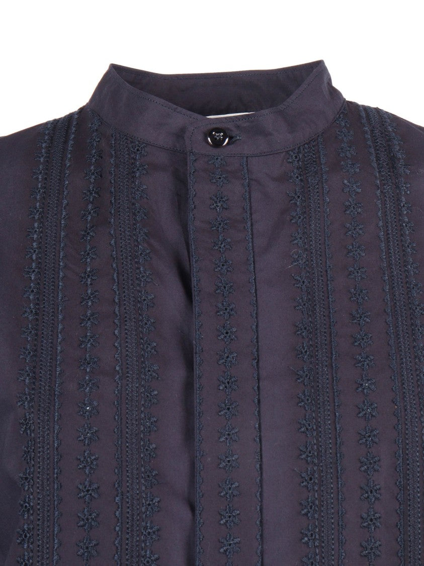 Forte Forte Les Fleurs Poplin Cotton Casual Shirt