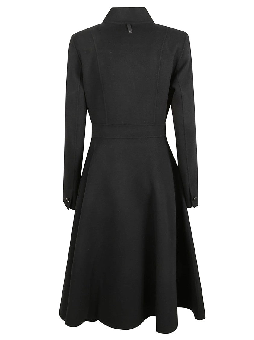 Mackage Asymmetrical Zip Coat With Flared Silhouette