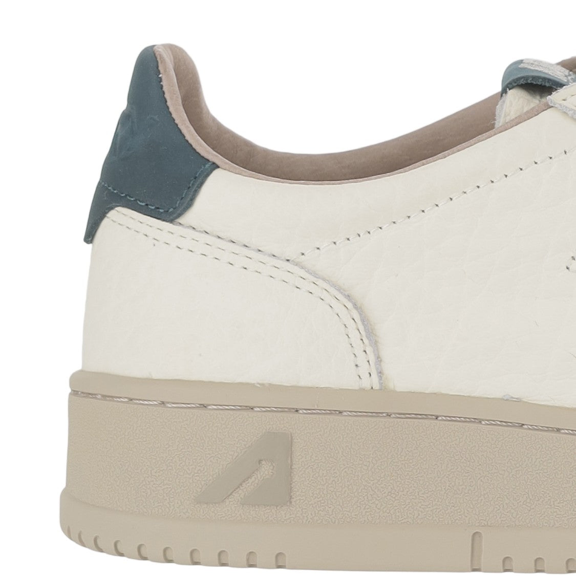 Autry Navy Suede Insert Leather Sneakers
