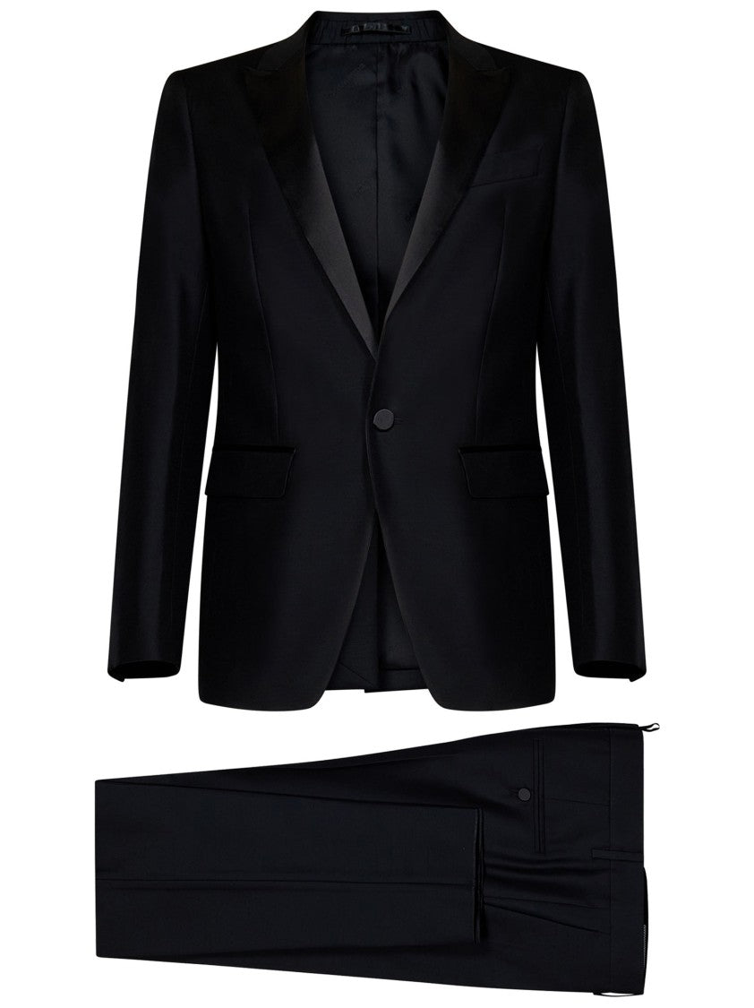 Dsquared2 Black Dress Suit