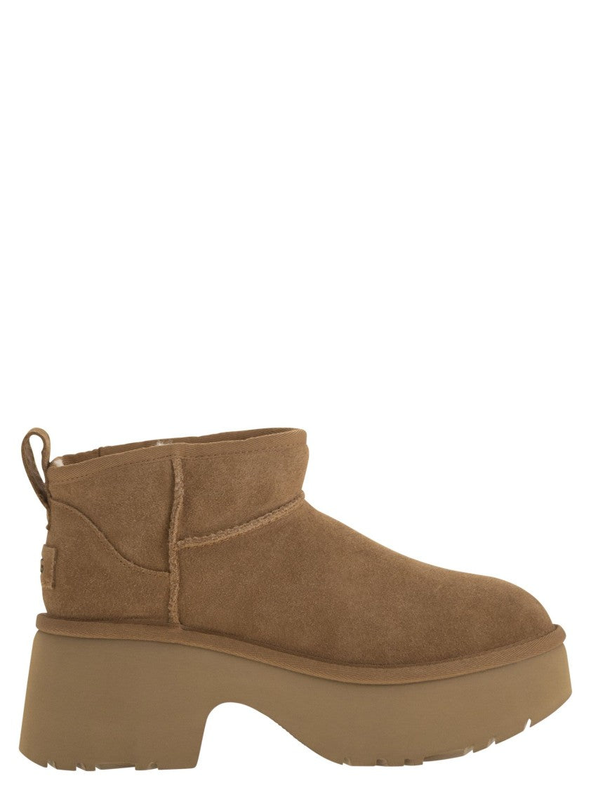 Ugg Classic Ultra Mini Boots With Bold Platform And Uggplush™ Lining