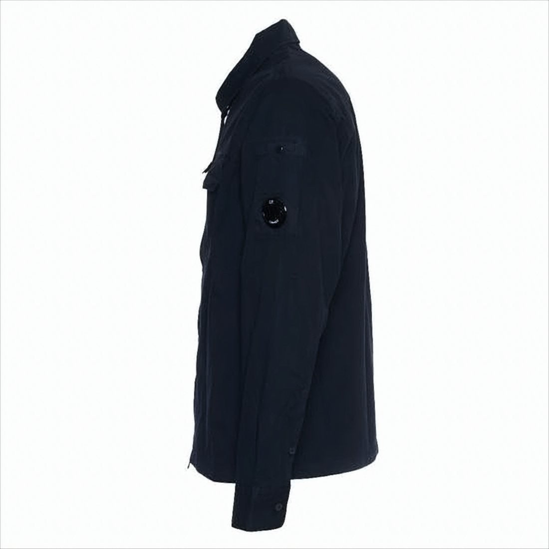 C.P. Company Minimalist Cotton Jacket With Front Zipper Closure
