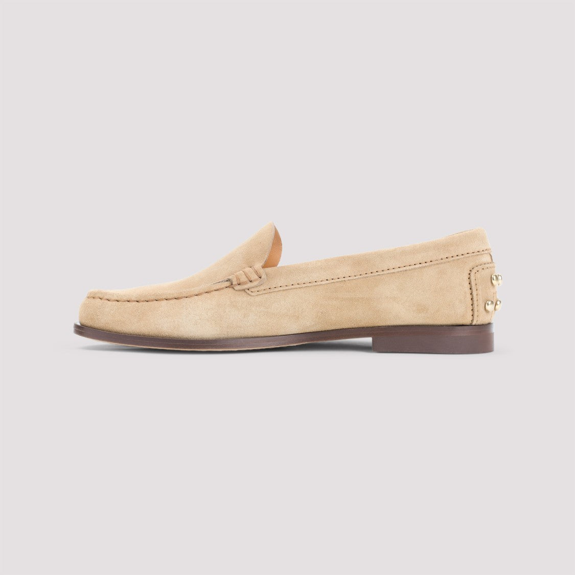Tod's Suede Loafers With Subtle Stitching