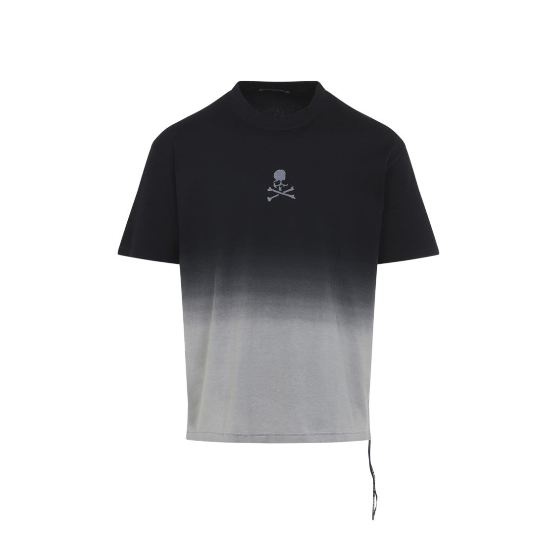Mastermind Gradient Design T-Shirt With Skull Emblem
