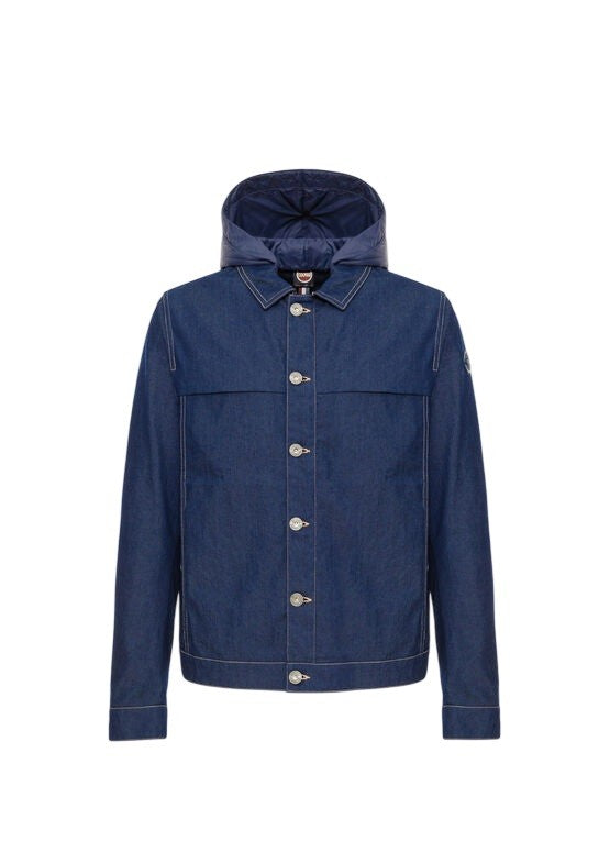 Colmar Originals Detachable Hood Windbreaker With Classic Shirt Collar