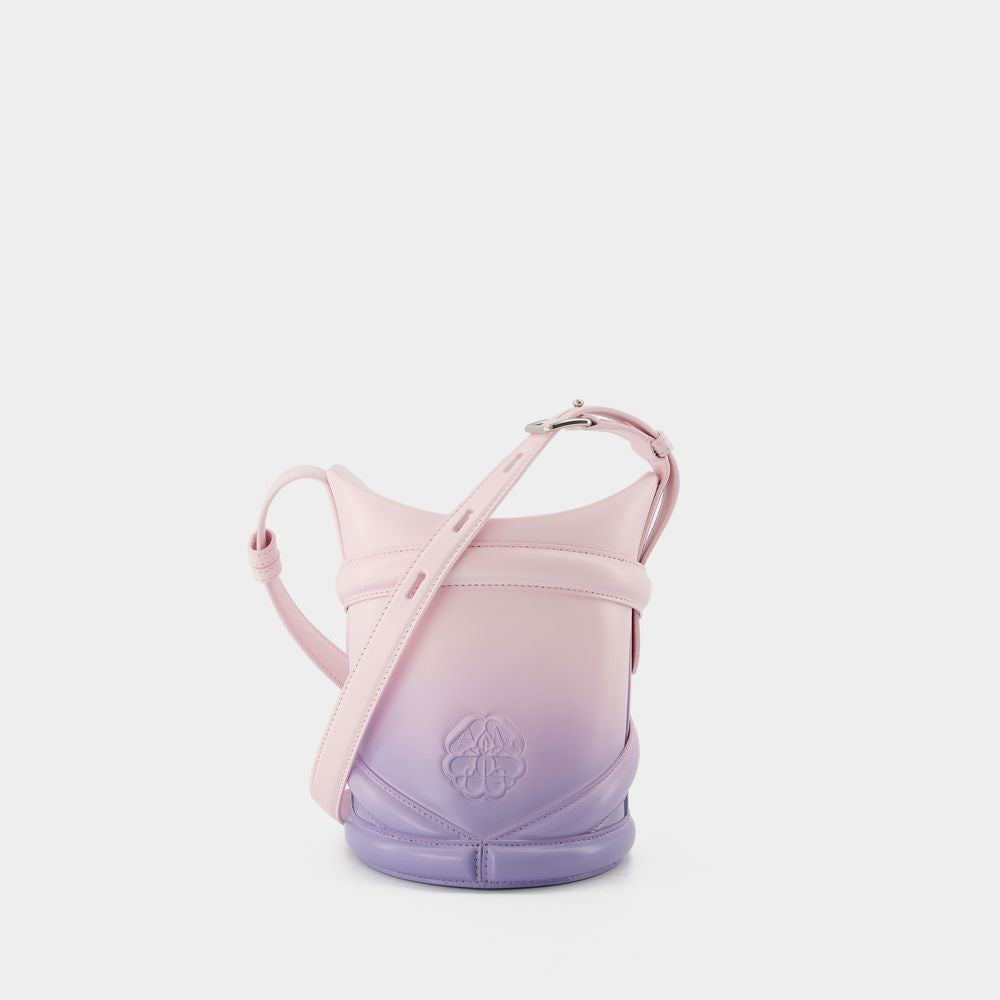 Alexander Mcqueen The Curve Hobo Bag  - Lilac/Pink - Leather