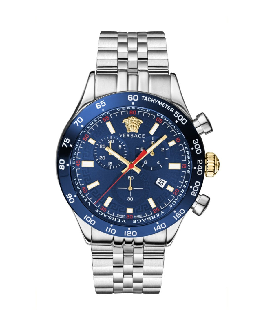 Versace Hellenyium Chrono Bracelet Watch