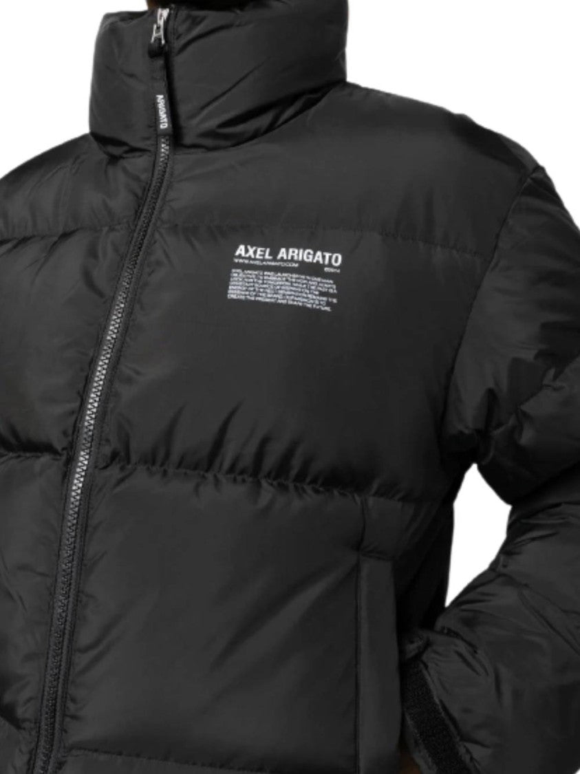 Axel Arigato Boxy Silhouette Black Puffer Jacket