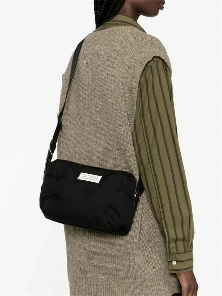 Maison Margiela Smooth Polyamide Crossbody Bag With Adjustable Strap