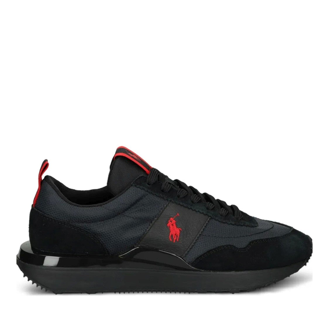 Polo Ralph Lauren Multicolor Train 89 Textured Leather Sneakers