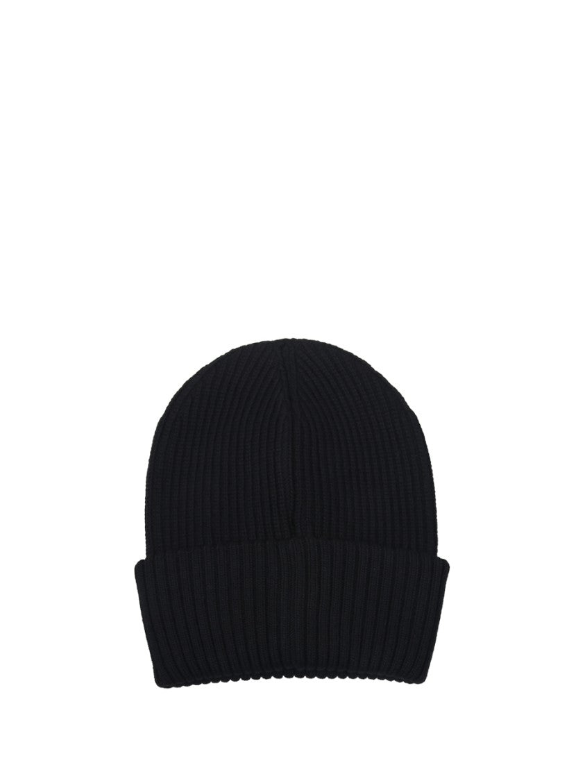 Moncler Genius X Edward Enninful Ribbed Knit Hat With Folded Cuff