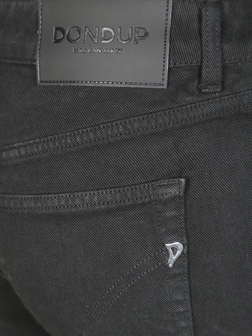 Dondup High-Waisted Wide-Leg Pants With Concealed Fastening