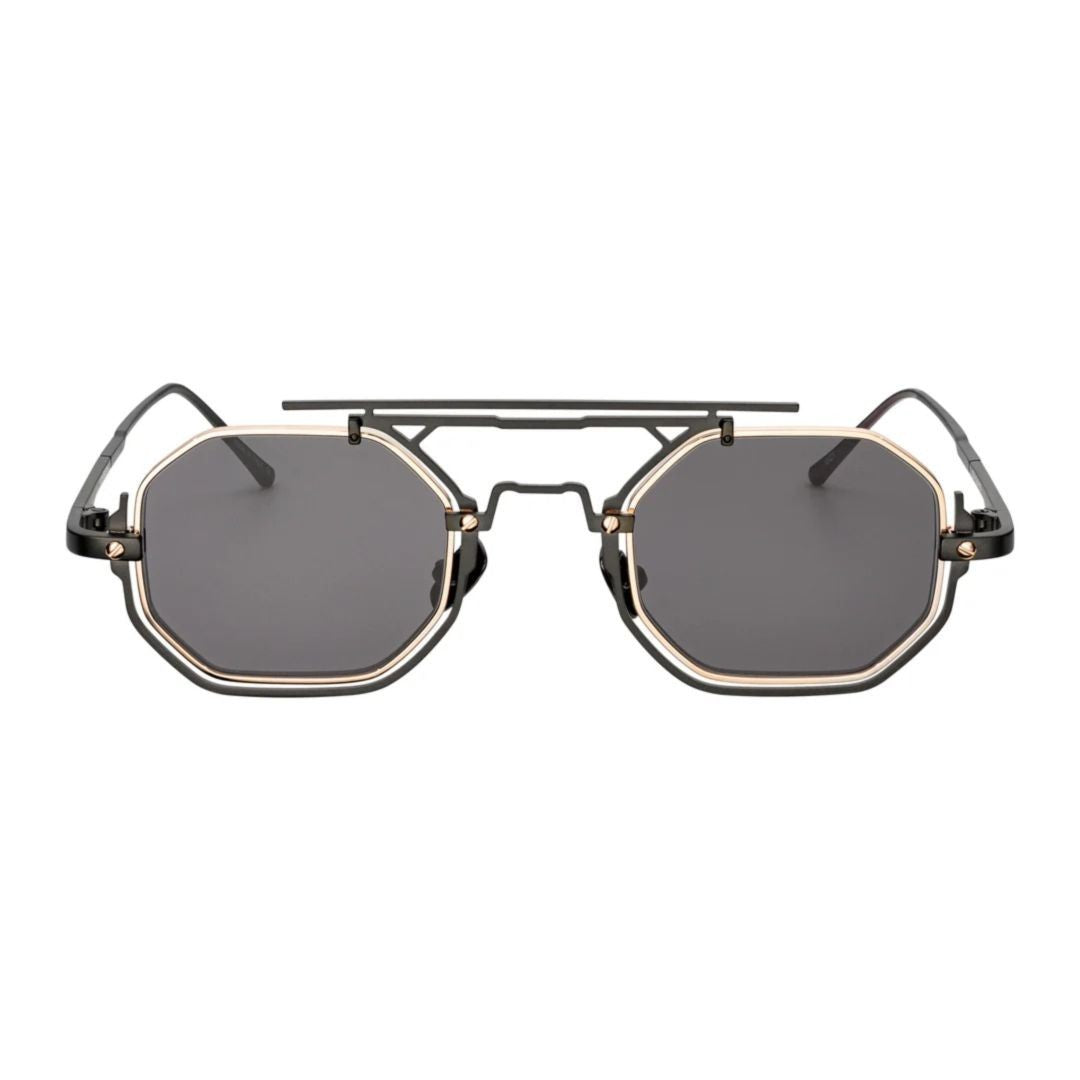 Vysen Gizy Gz-1 Octagonal Frame Sunglasses With Double Bridge Design