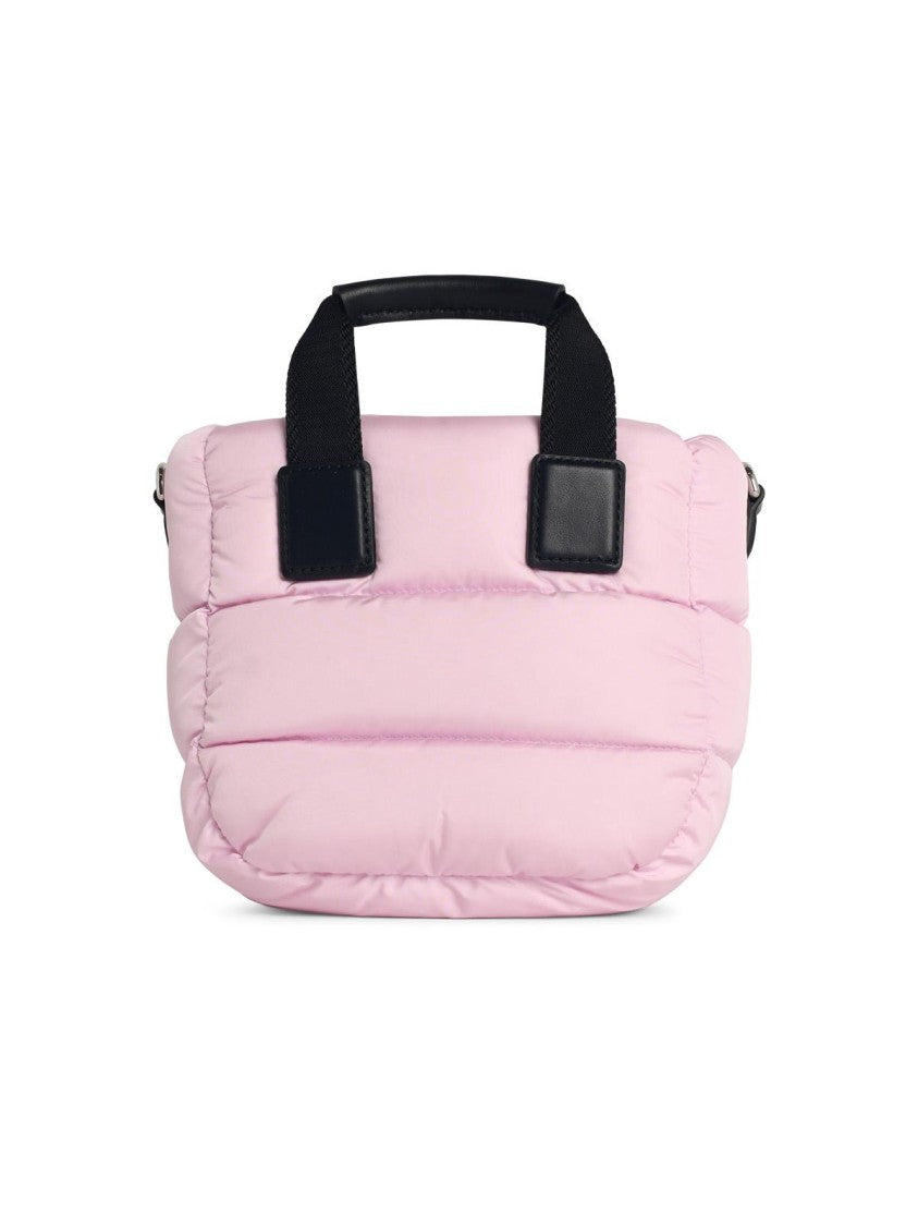 Moncler 'Micro Caradoc' Light Pink Polyamide Tote Bag