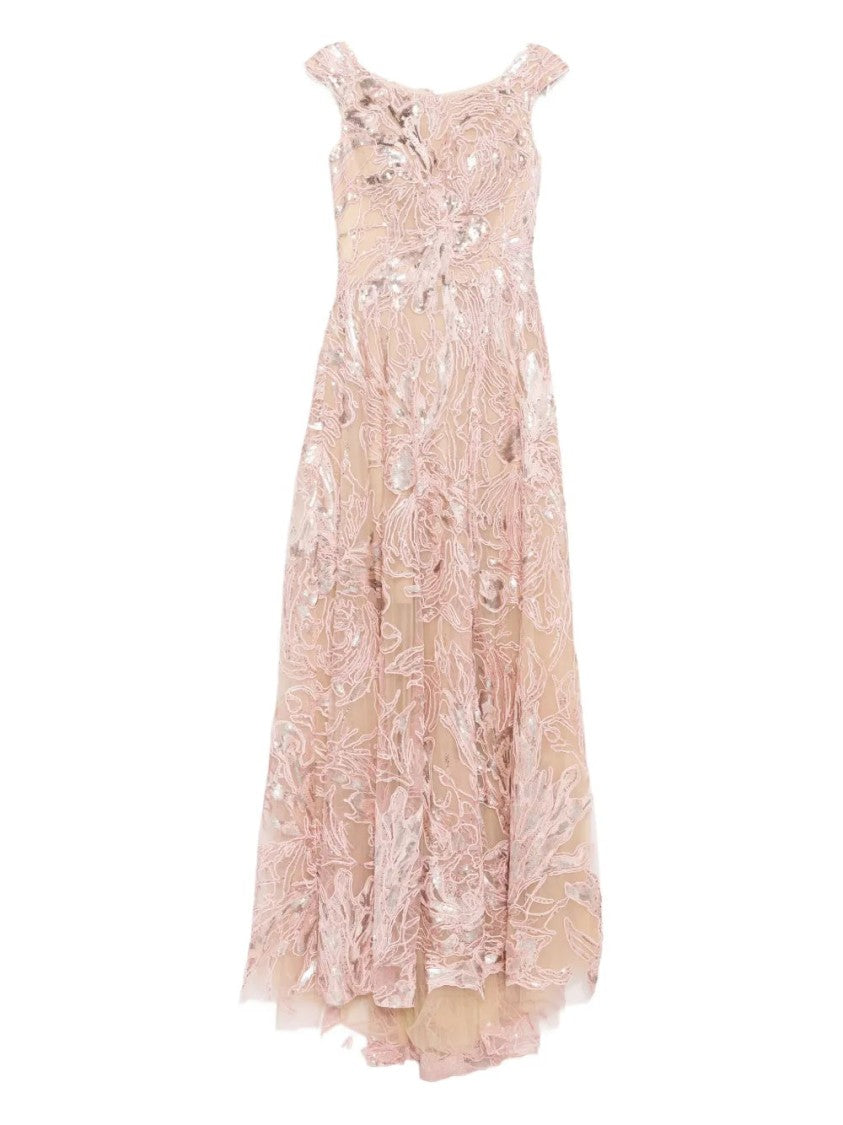 Saiid Kobeisy Embroidered Long Dress