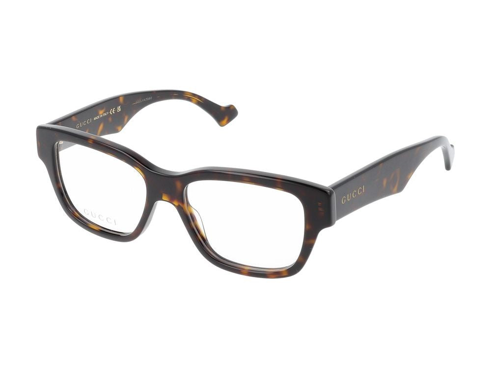Gucci Eyeglasses Gg1428o 002 Havana Havana Transparent 52/16/145