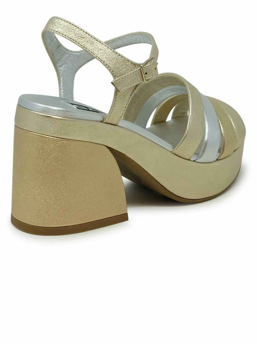 Carel Paris Baignade Leather Platform Pumps