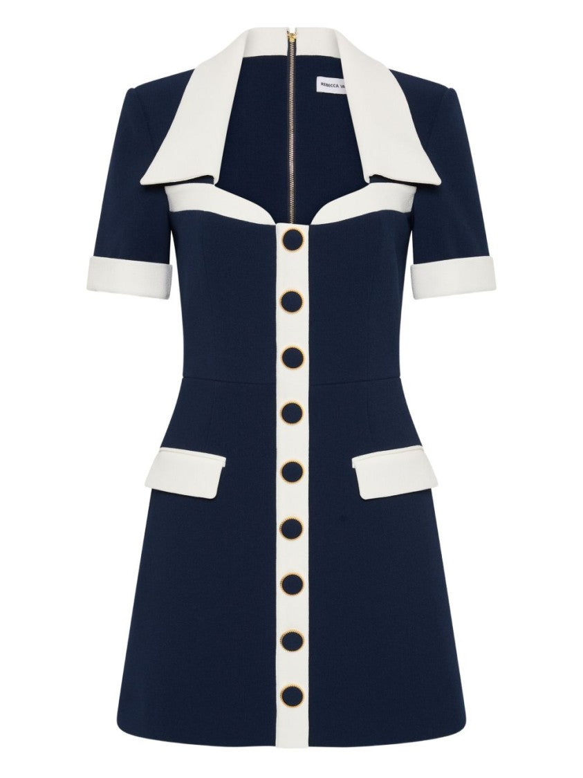 Rebecca Vallance A-Line Mini Dress With Sweetheart Neckline