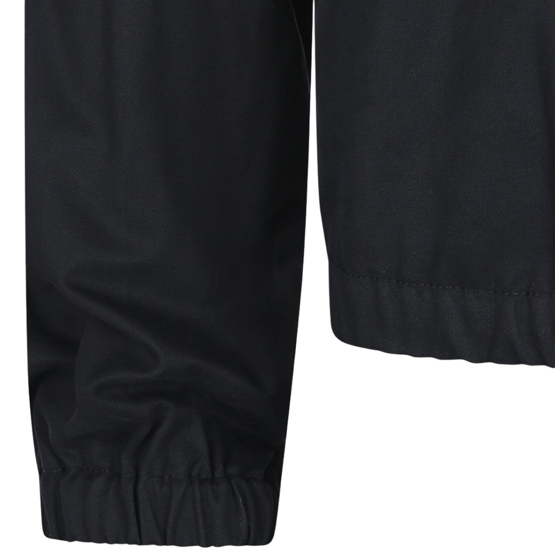 Ami Paris Minimal Zip Jacket With Elasticated Hem
