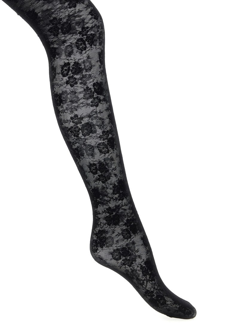 Valentino Garavani 'Chez Valentino' Lace Tights