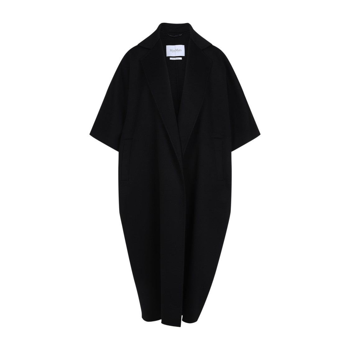 Max Mara Gitano Ss Black Camel Coat