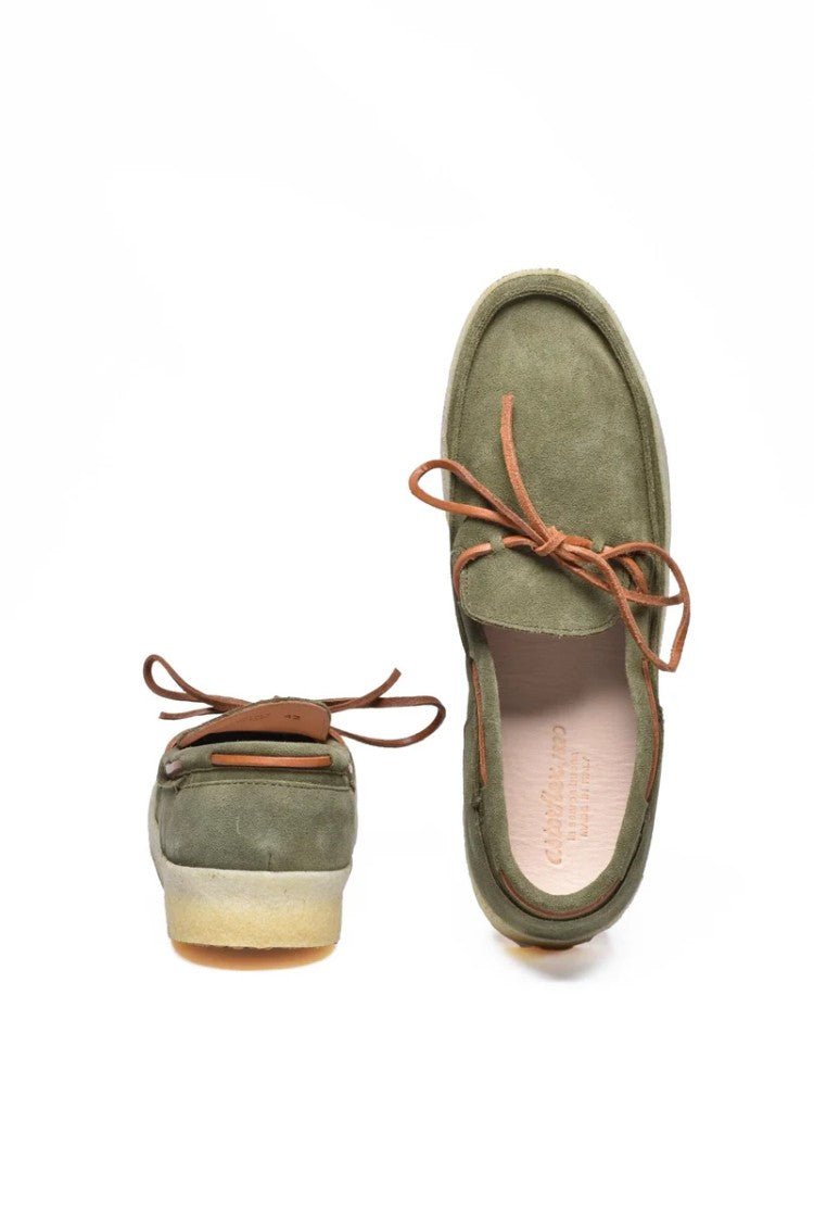 Astorflex Suede Loafer - Green