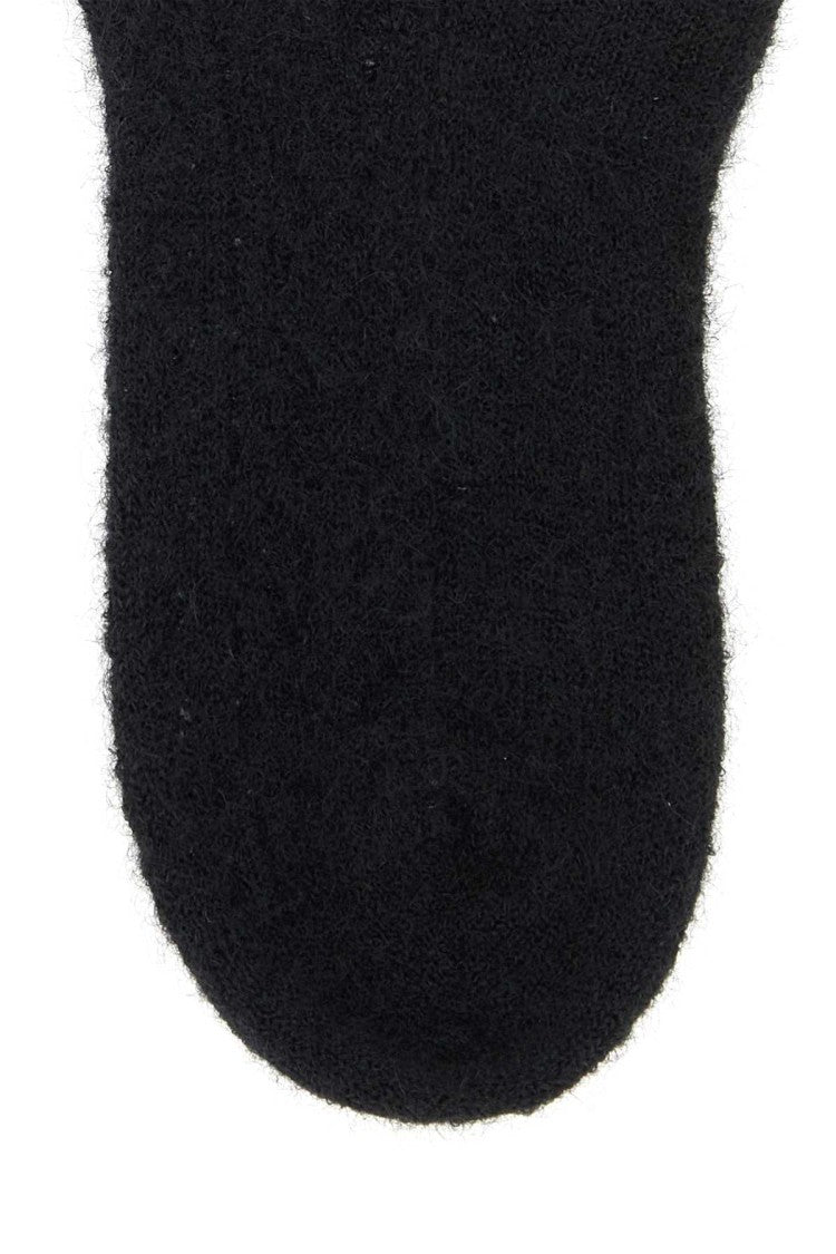 Valentino Garavani Black Stretch Mohair Blend Socks