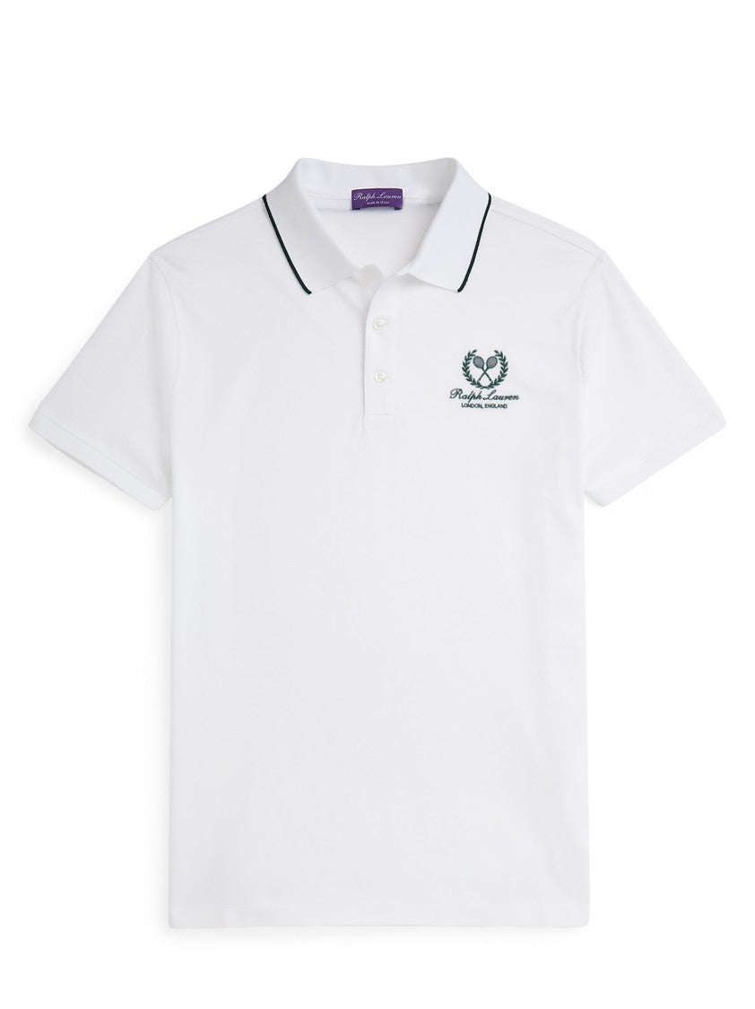 Polo Ralph Lauren Short-Sleeved Mercerized Cotton Piqué Polo With Crest