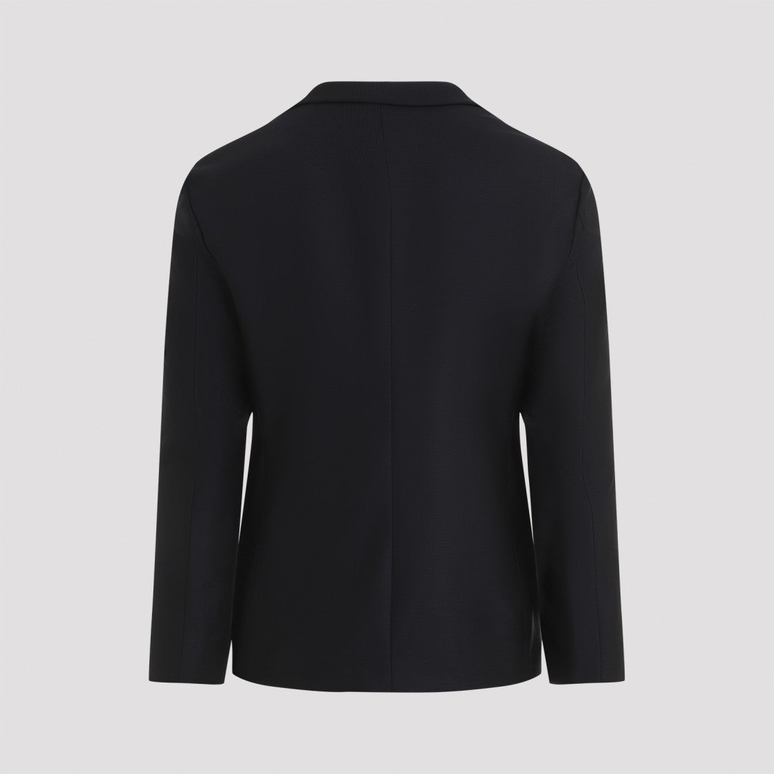 Giorgio Armani Virgin Wool Blazer With Tailored Fit And Elegant Detailing