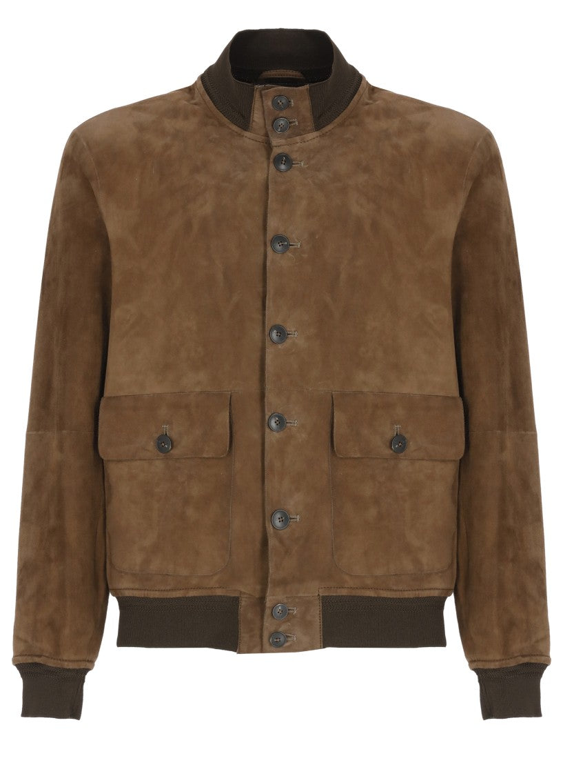 The Jack Leathers Brown Riverside Suede Leather Jacket
