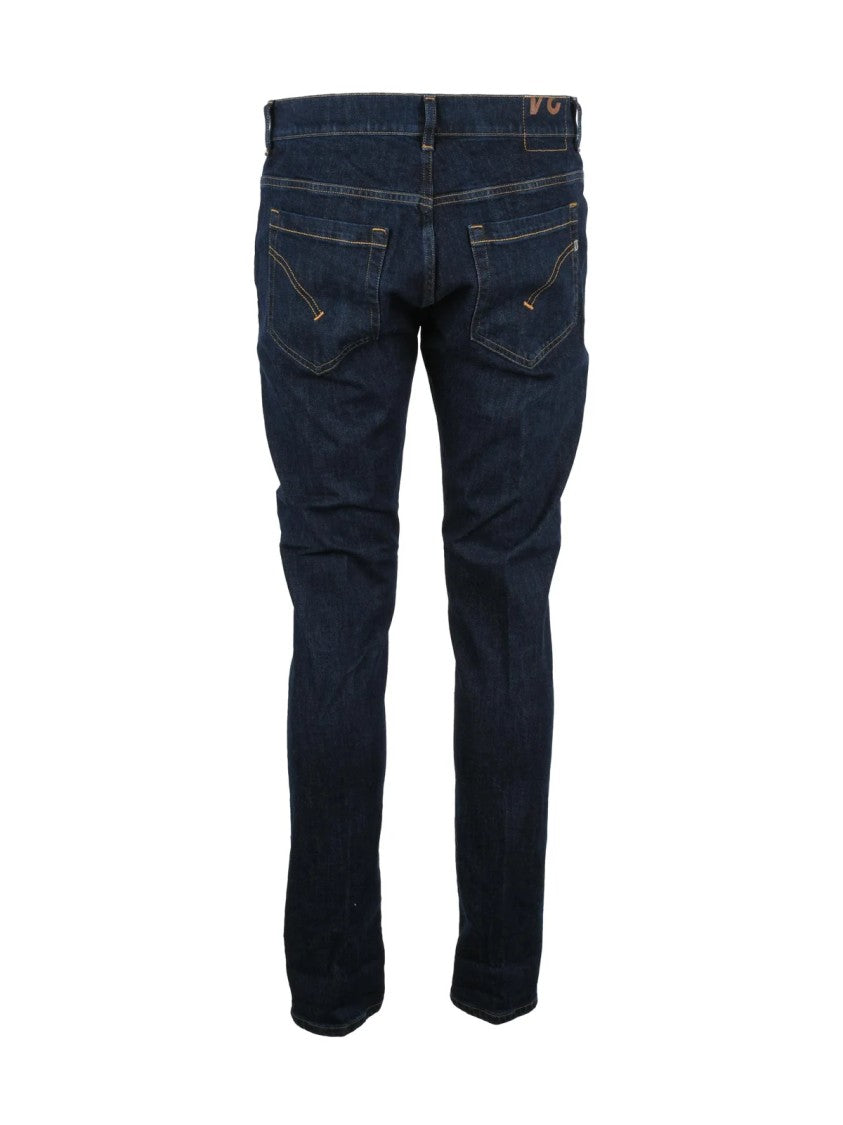 Dondup Dark Indigo George Skinny-Leg Stretch Jeans