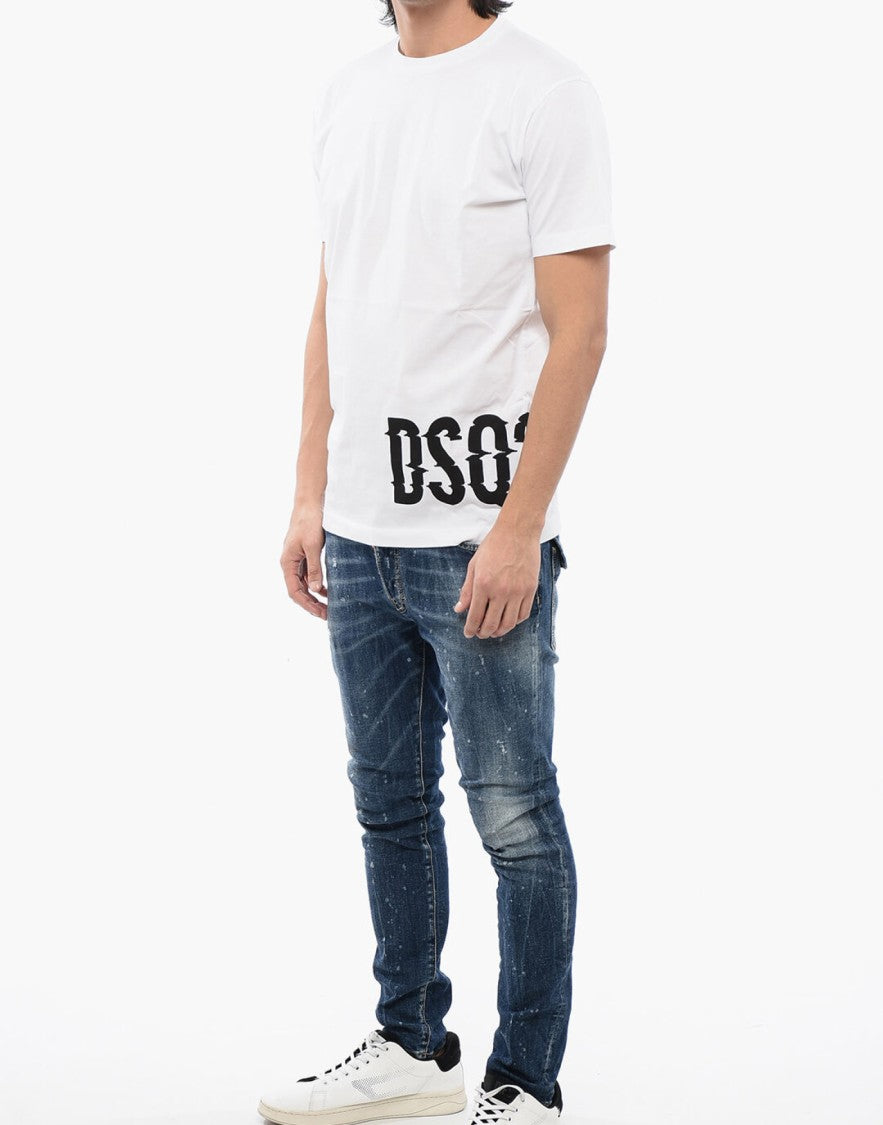 Dsquared2 Cool Fit Dsq2 Logo T-Shirt With Bold Side Print