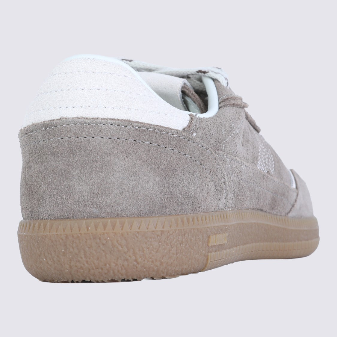 Alohas Low-Top Suede Sneakers With Gum Rubber Sole