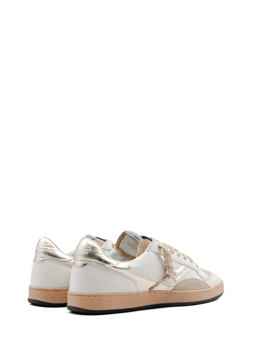 4B12 Low-Top Sneakers Textured Panels Metallic Accents