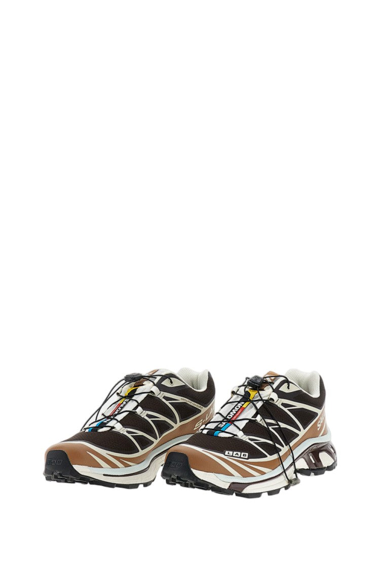Salomon Brown Xt-6 Mesh Tpu Trail Running Sneakers