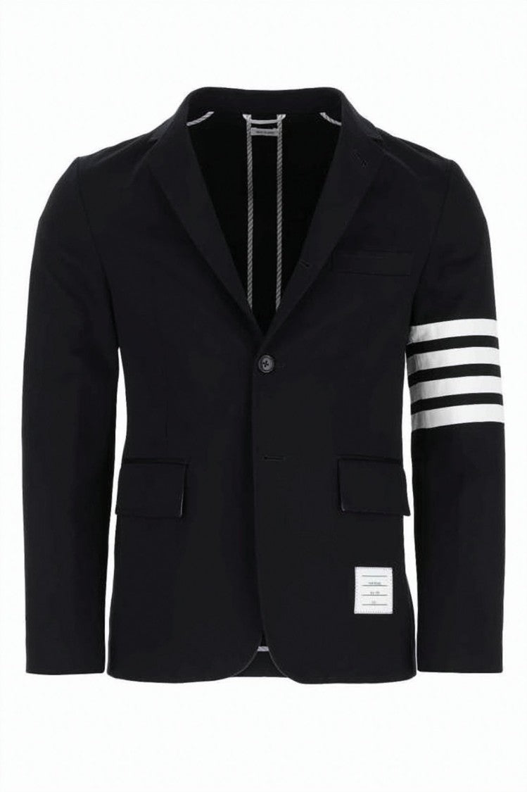 Thom Browne Cotton Twill Unconstructed Classic Sports Coat