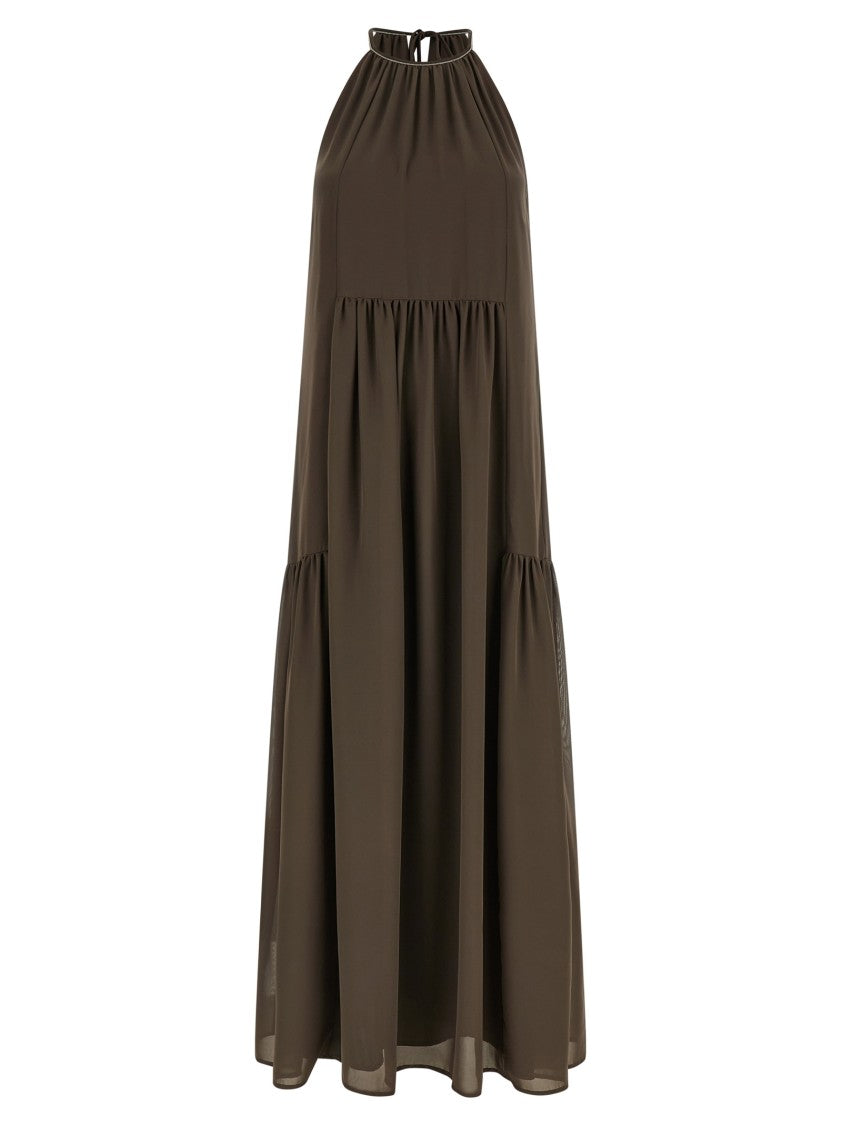 Peserico Punto Luce' Georgette Dress