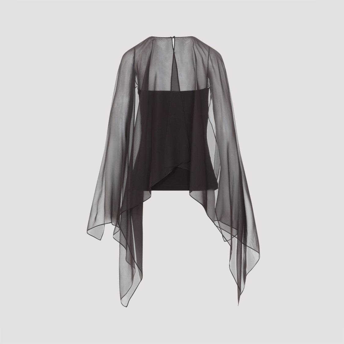 Alberta Ferretti Strapless Illusion Neckline Top