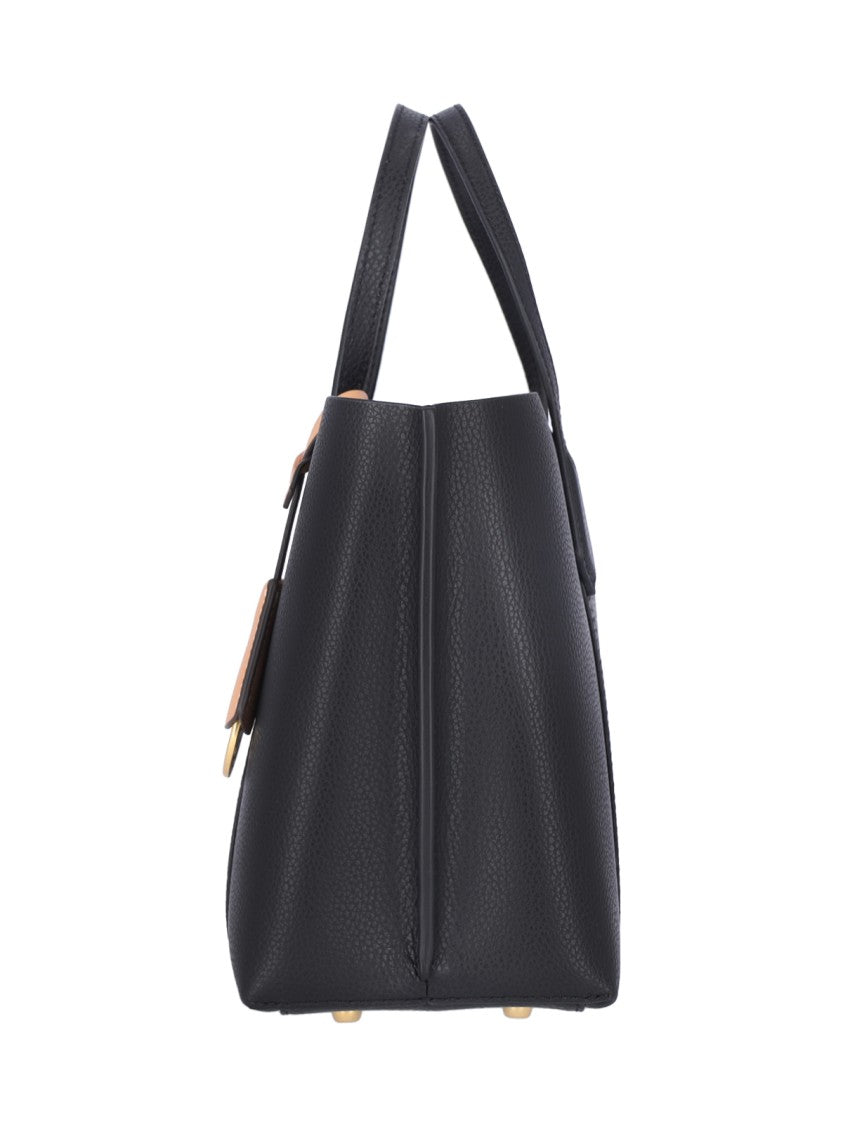 Tory Burch Small "Perry" Tote - Black