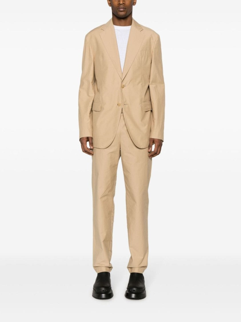Moschino Beige Cotton Blend Blazer