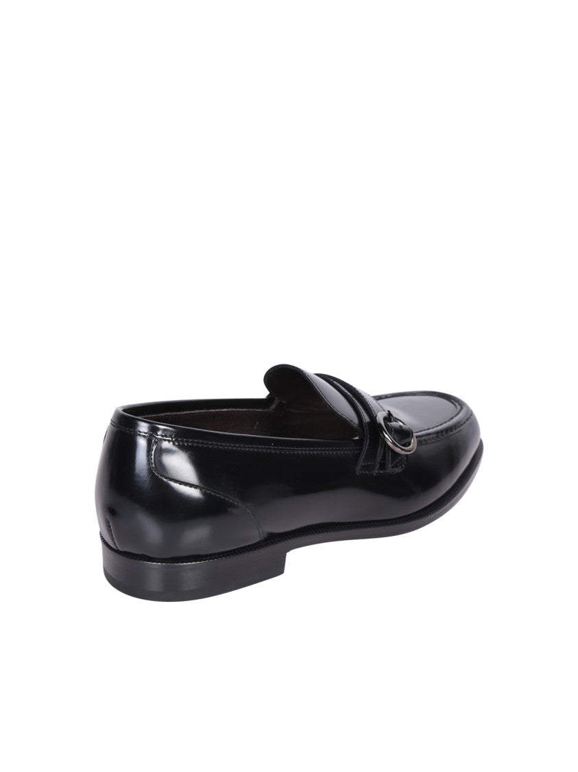 Tagliatore Black Loafers